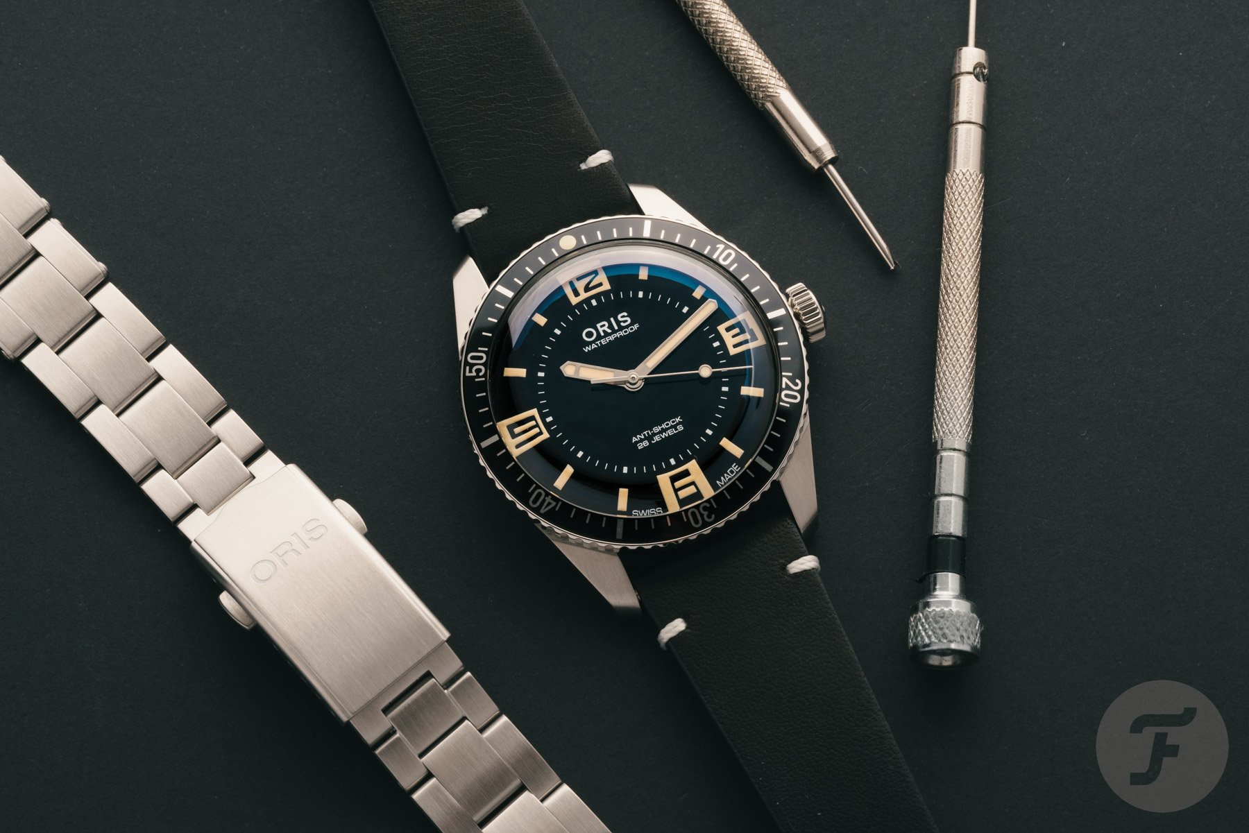 Practic Noua ediție de aniversare Oris Divers Sixty-Five de 60 de ani