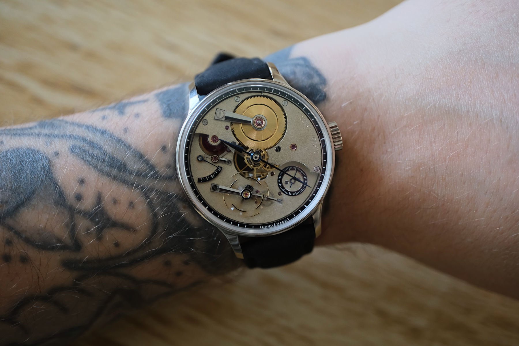 Numerele pur și simplu nu fac dreptate ceasului Greubel Forsey Hand Made 2