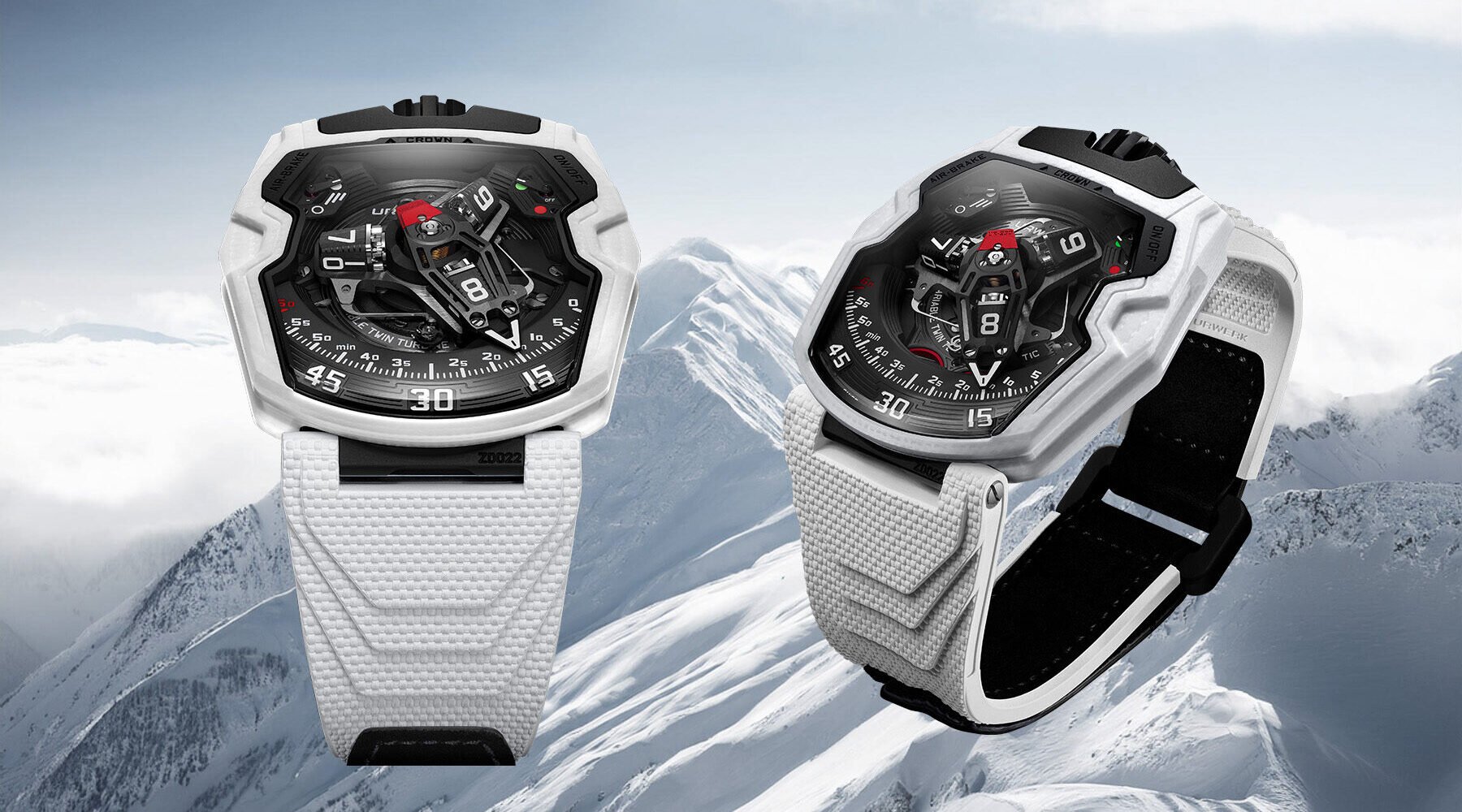 Prezentăm o nuanță mai robustă de alb Urwerk UR-230 Ceramique