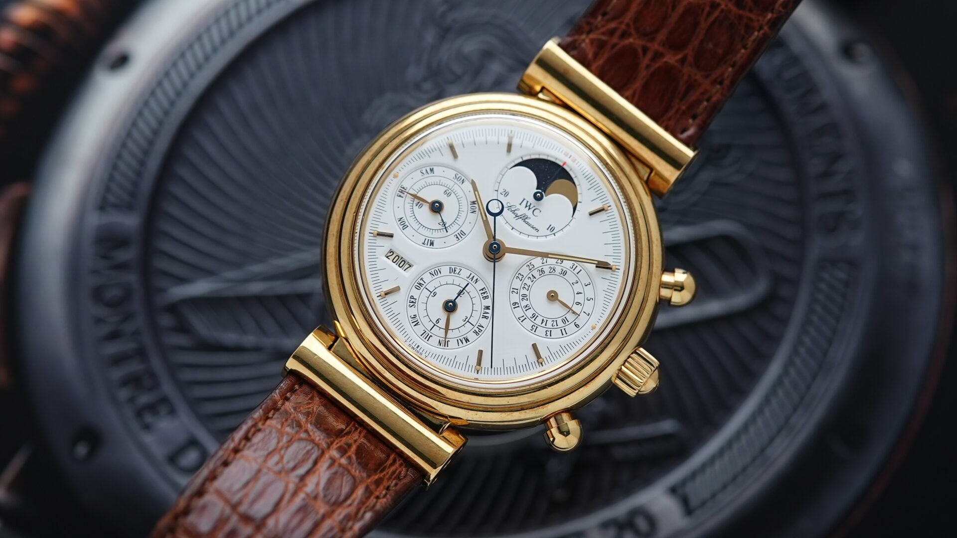 Nu a mai rămas nimic de reintrodus, sau poate că da? Ce zici de IWC Da Vinci Perpetual Calendar IW3750 din 1985?