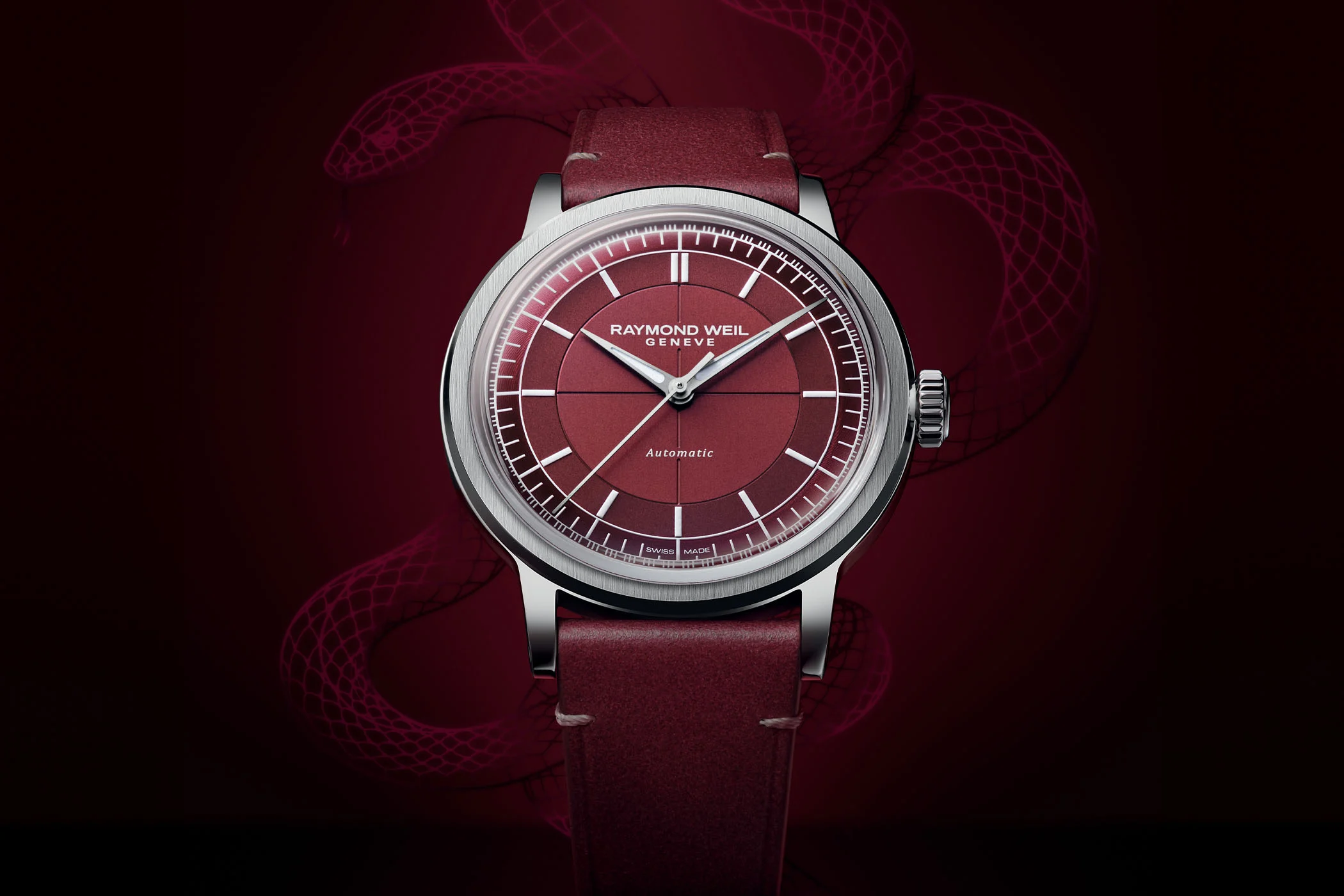 Prezentăm Raymond Weil Millesime Infinite Burgundy pentru CNY