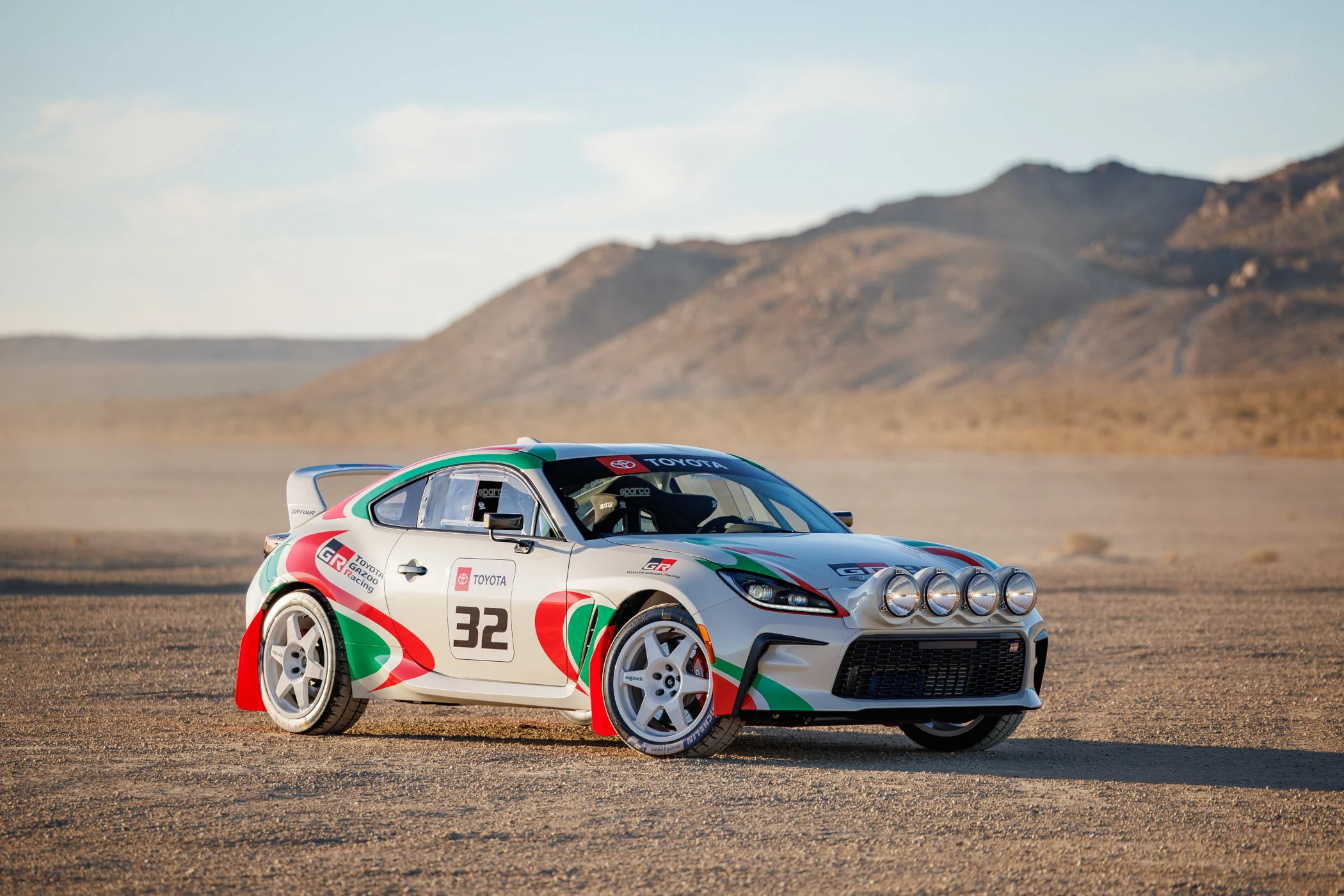 Colțul pasionaților de mașini Toyota GR86 Rally pentru Sema 2024