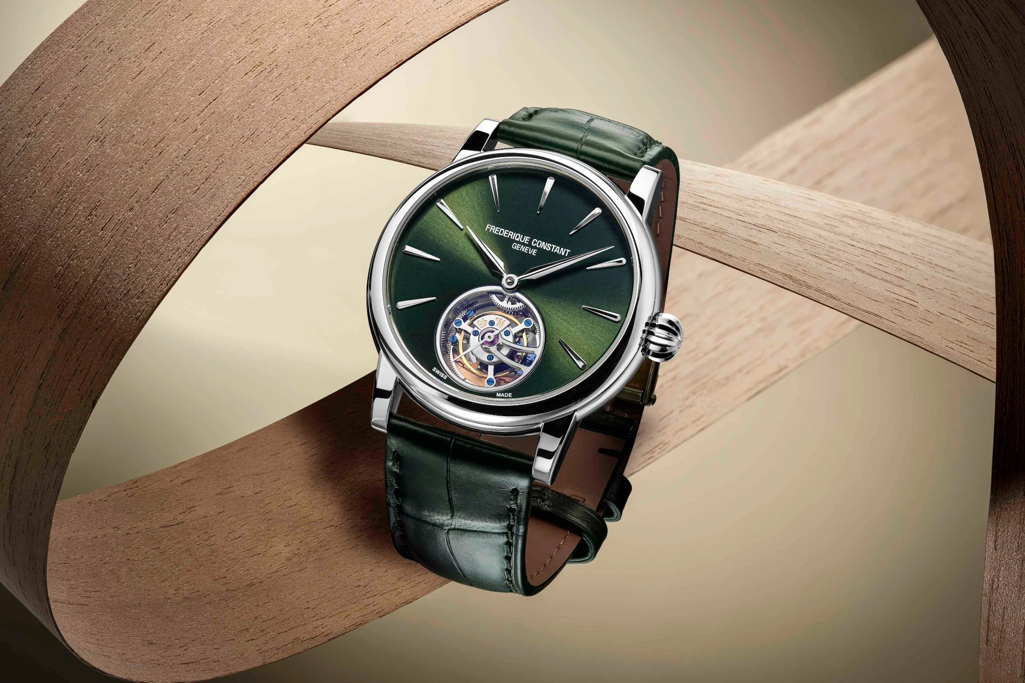 Prezentăm Frederique Constant Classic Tourbillon Manufacture în verde