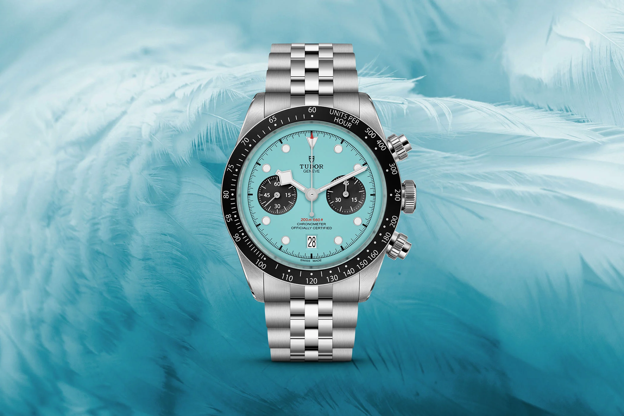 Prezentăm noul Tudor Black Bay Chrono Flamingo Blue