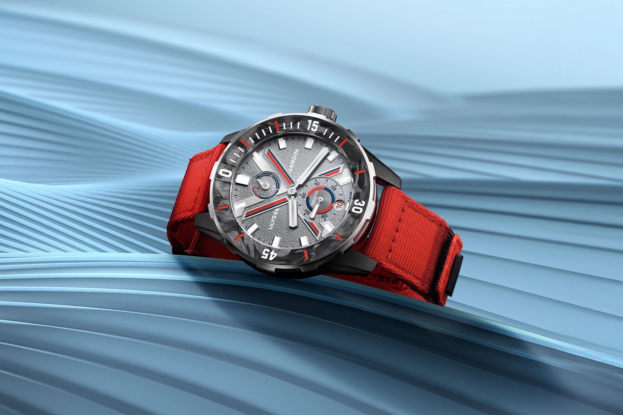 Introducere Ceasul Ulysse Nardin Diver Net pentru Vendée Globe